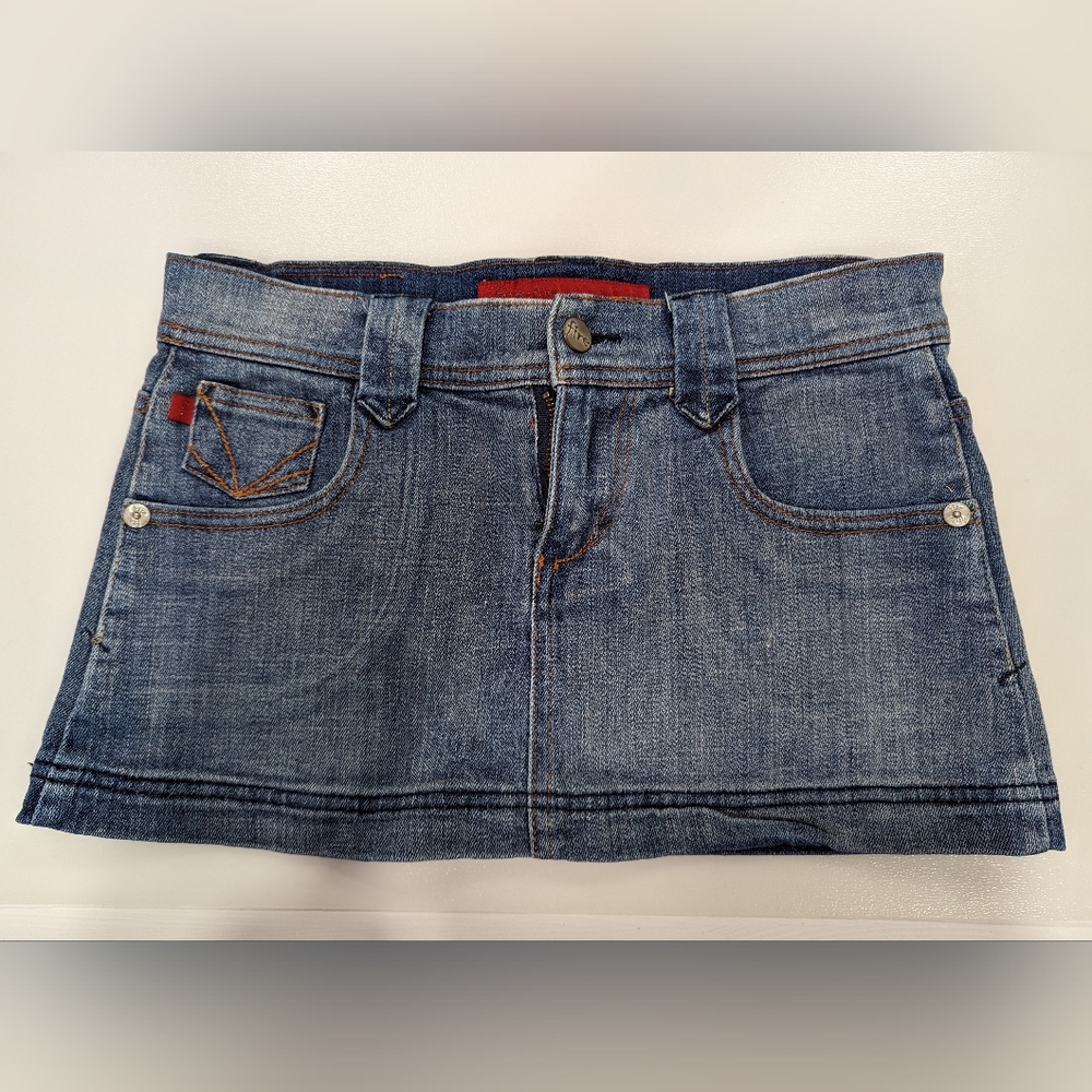 Mini jean skirt, size 1
